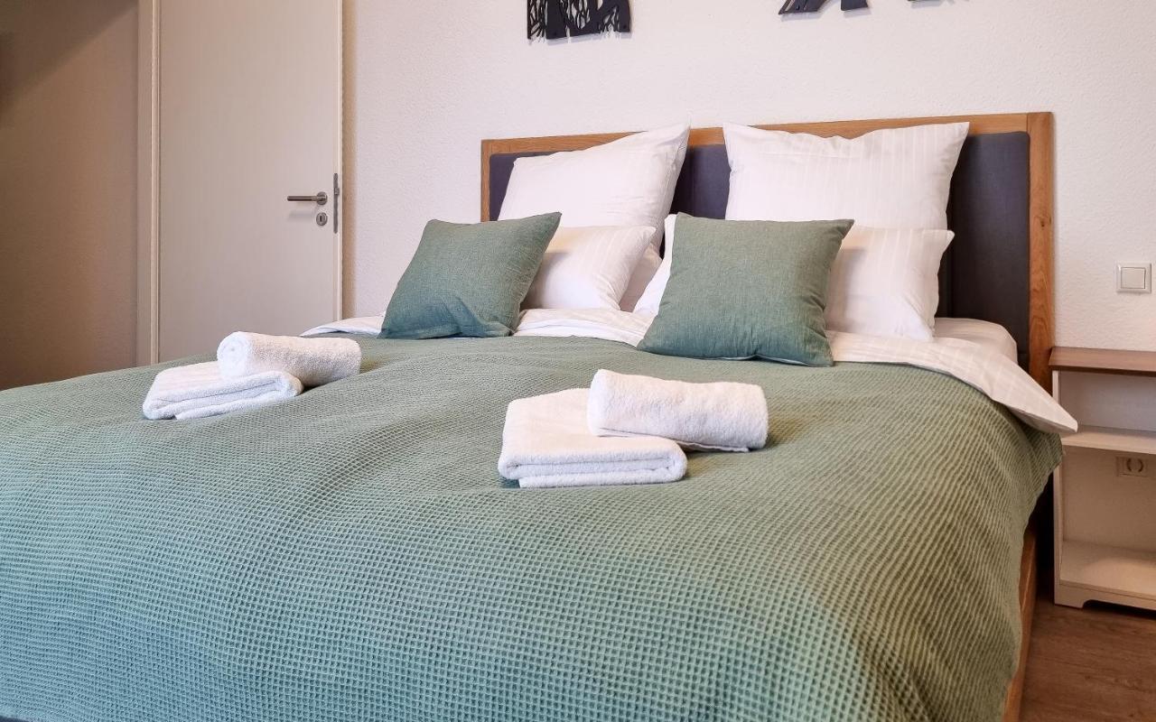 Wiluka Penthouse Mit Grosser Dachterasse Nachhaltig Eingerichtet Netflix Limburg an der Lahn Kültér fotó